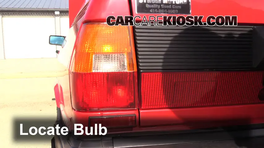 1984 Audi Coupe 2.2L 5 Cyl. Lights